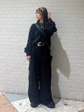 「アイテム（スラックス）」を使った、きゃぷさん（レディース・157cm・20代）の秋コーディネート