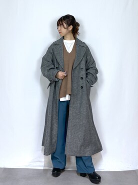 きゃぷさん（レディース・157cm）の冬コーディネート