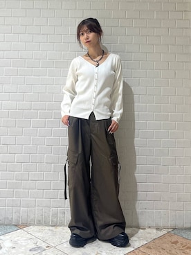 「PAGEBOY（ページボーイ）のアイテム」を使った、きゃぷさん（レディース・157cm）の秋コーディネート
