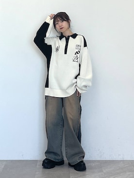 きゃぷさん（レディース・157cm）の秋コーディネート