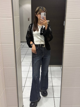 「PAGEBOY（ページボーイ）のアイテム」を使った、きゃぷさん（レディース・157cm）の春コーディネート