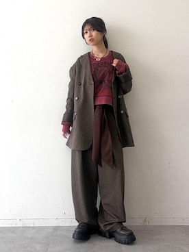 きゃぷさん(レディース・157cm)の秋コーディネート