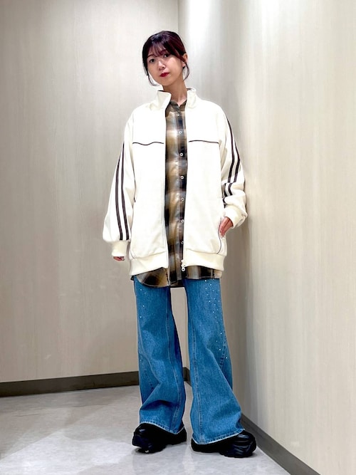 PAGEBOY ジャージ カットツイルトラックジャケット レディース