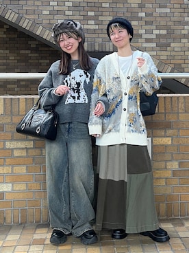 「niko and ...」｜「アイテム（キャップ）」を使った、きゃぷさん（レディース・157cm）の秋コーディネート