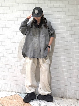 「PAGEBOY（ページボーイ）のアイテム」を使った、きゃぷさん（レディース・157cm）の春コーディネート