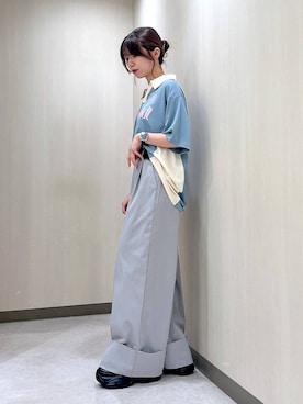 きゃぷさん(レディース・157cm)の夏コーディネート