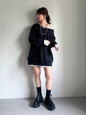 「アイテム（アクセサリー、ベージュ系）」を使った、きゃぷさん（レディース・157cm）の夏コーディネート