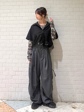 「PAGEBOY（ページボーイ）のアイテム」を使った、きゃぷさん（レディース・157cm）の夏コーディネート