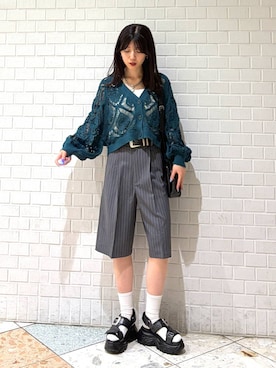 きゃぷさん(レディース・157cm)の夏コーディネート