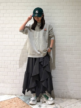 きゃぷさん（レディース・157cm）の春コーディネート