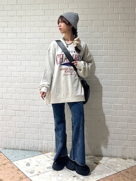 「骨格ウェーブ」｜きゃぷさん（レディース・157cm・20代）の秋コーディネート
