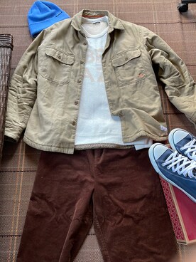 「BAYFLOW（ベイフロー）のアイテム（ジャケット/アウター）」を使った、Kentaさん（メンズ・174cm）の冬コーディネート