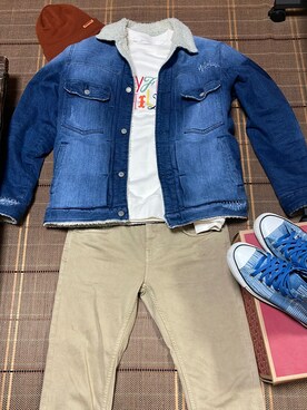 「BAYFLOW（ベイフロー）のアイテム（ジャケット/アウター）」を使った、Kentaさん（メンズ・174cm）の冬コーディネート
