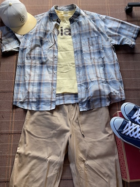 「roial（ロイアル）のアイテム」を使った、Kentaさん（メンズ・174cm）の秋コーディネート