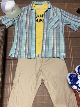 「RVCA（ルーカ）のアイテム（帽子）」を使った、Kentaさん（メンズ・174cm）の秋コーディネート
