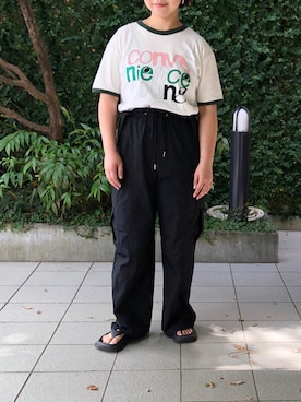 「シテン」｜MAIさん（レディース・157cm）の夏コーディネート