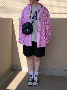 「bach（バッハ）のアイテム」を使った、MAIさん（レディース・157cm）の春コーディネート