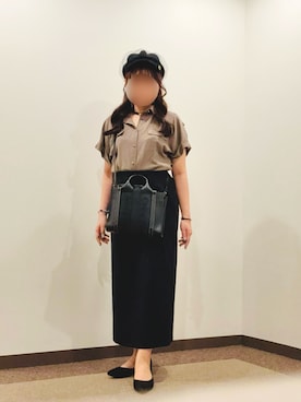 「Chloe（クロエ）のアイテム」を使った、えりーあんとわねっとさん（レディース・155cm）の春コーディネート