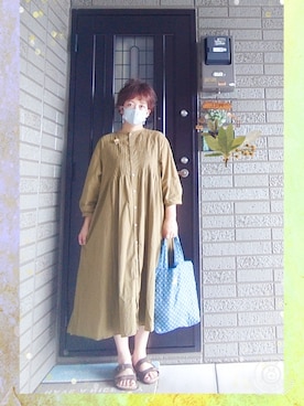 「フェリシモ（フェリシモ）のアイテム（アクセサリー）」を使った、SATOMIさん（レディース・160cm）の夏コーディネート