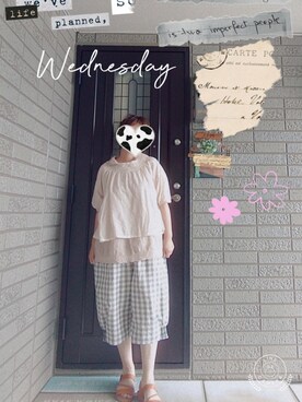 SATOMIさん（レディース・160cm）の夏コーディネート