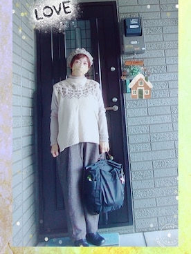 SATOMIさん(レディース・160cm)の冬コーディネート