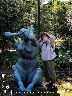 SATOMIさん（レディース・160cm）の秋コーディネート