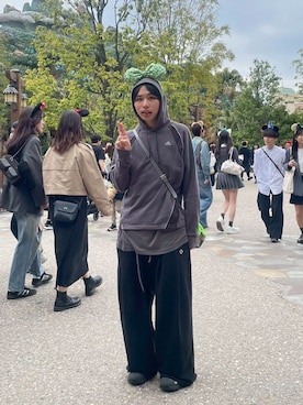 「アイテム（ヘアアクセサリー）」を使った、嬉しいボーイさん（メンズ・168cm）の冬コーディネート