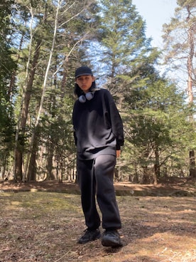 「PAPAS（パパス）のアイテム」を使った、嬉しいボーイさん（メンズ・168cm）の春コーディネート