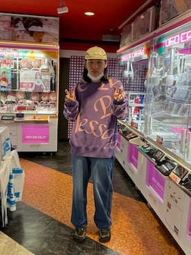 「Positive Message（ポジティブメッセージ）のアイテム」を使った、嬉しいボーイさん（メンズ・168cm）の冬コーディネート