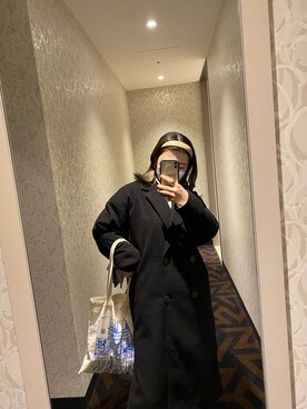 「yield（イールド）のアイテム（ジャケット/アウター）」を使った、Ⓜ︎さん（レディース・160cm）の春コーディネート