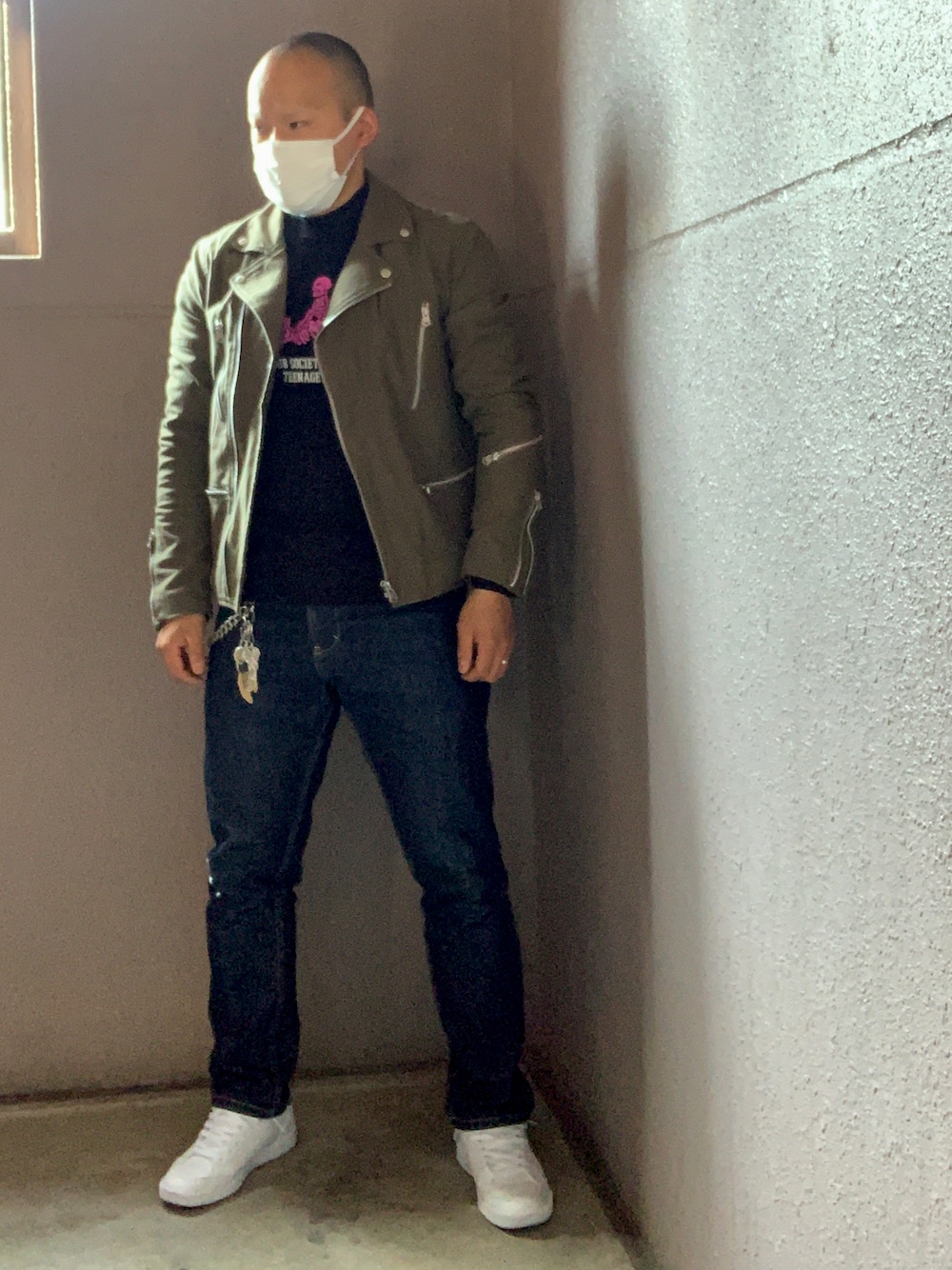 CRIMIE（クライミー）の「VINTAGE WASH W RIDERS JACKET