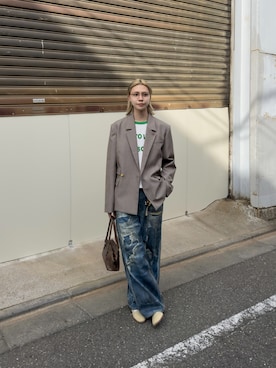 Ryuさん(メンズ・183cm)の春コーディネート