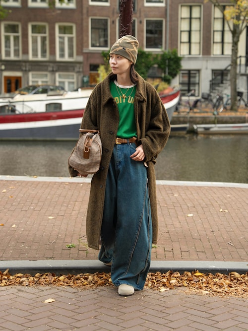 ジャケット・アウター soerte Wool Blend Shaggy Over Coat Wool Blend Shaggy Over Coat / ウールブレンドシャギーオーバー