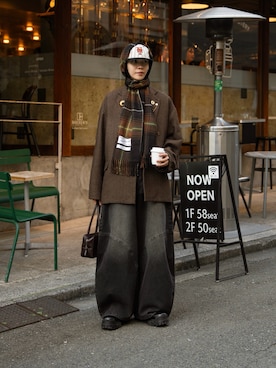 「アイテム（テーラードジャケット）」を使った、Ryuさん（メンズ・183cm）の秋コーディネート