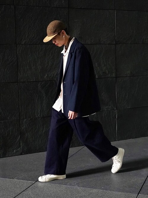 soerte/セットアップ soerte ジャケット テーラードジャケット Oversize 6B assort