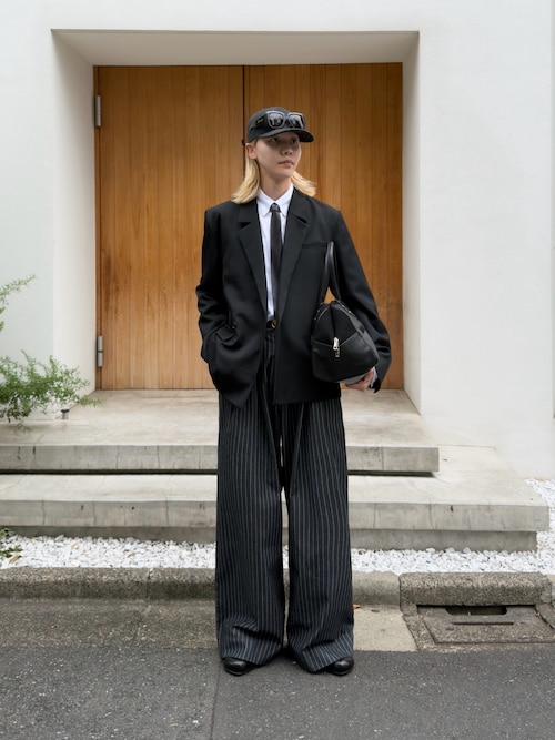 soerte ネクタイ Refined Sheep Leather Tie / シープレザーネクタイ