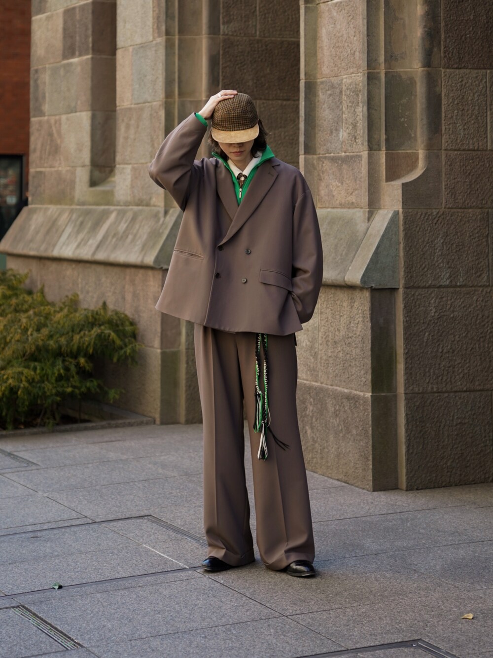 Ryu｜Hender Schemeのキャップを使ったコーディネート - WEAR