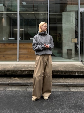 「Vネック」｜Ryuさん（メンズ・183cm）の春コーディネート