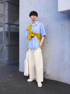 Ryuさん（メンズ・183cm）の夏コーディネート