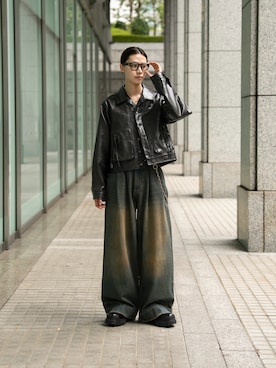 「アイテム（その他アウター）」を使った、Ryuさん（メンズ・183cm）の秋コーディネート