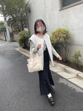 「mline」｜「アイテム（ジャケット/アウター）」を使った、みかんさん（レディース・160cm）の秋コーディネート