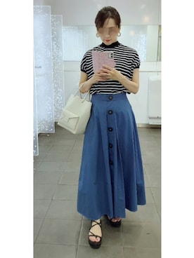 shiho&oooさん(レディース・156cm)の夏コーディネート