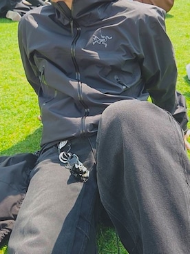 「ARC'TERYX（アークテリクス）のアイテム」を使った、Tomuさん（メンズ・165cm）の春コーディネート