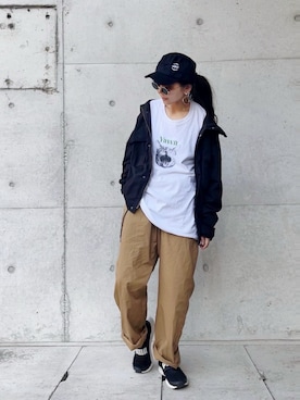 まゆ❤︎さん（レディース・156cm）の春コーディネート