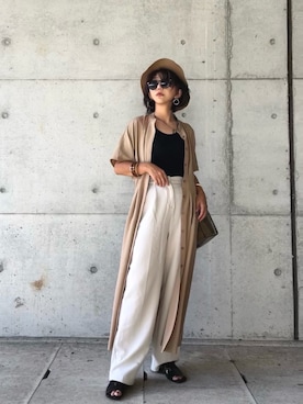 まゆ❤︎さん(レディース・156cm)の夏コーディネート