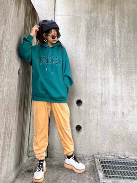 まゆ❤︎さん（レディース・156cm）の冬コーディネート