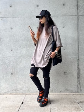 まゆ❤︎さん(レディース・156cm)の春コーディネート