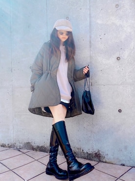 まゆ❤︎さん（レディース・156cm）の秋コーディネート