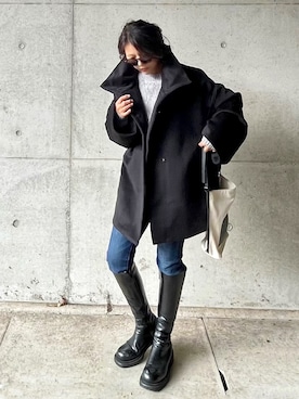 まゆ❤︎さん（レディース・156cm）の秋コーディネート