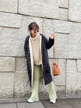 まゆ❤︎さん（レディース・156cm）の秋コーディネート